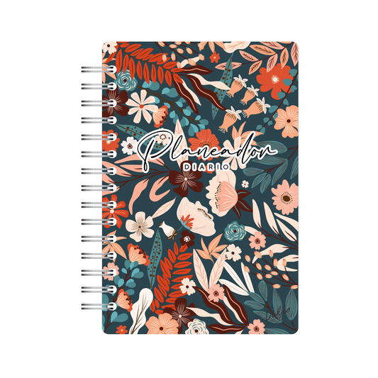 Planeador diario madera Color | Floral |