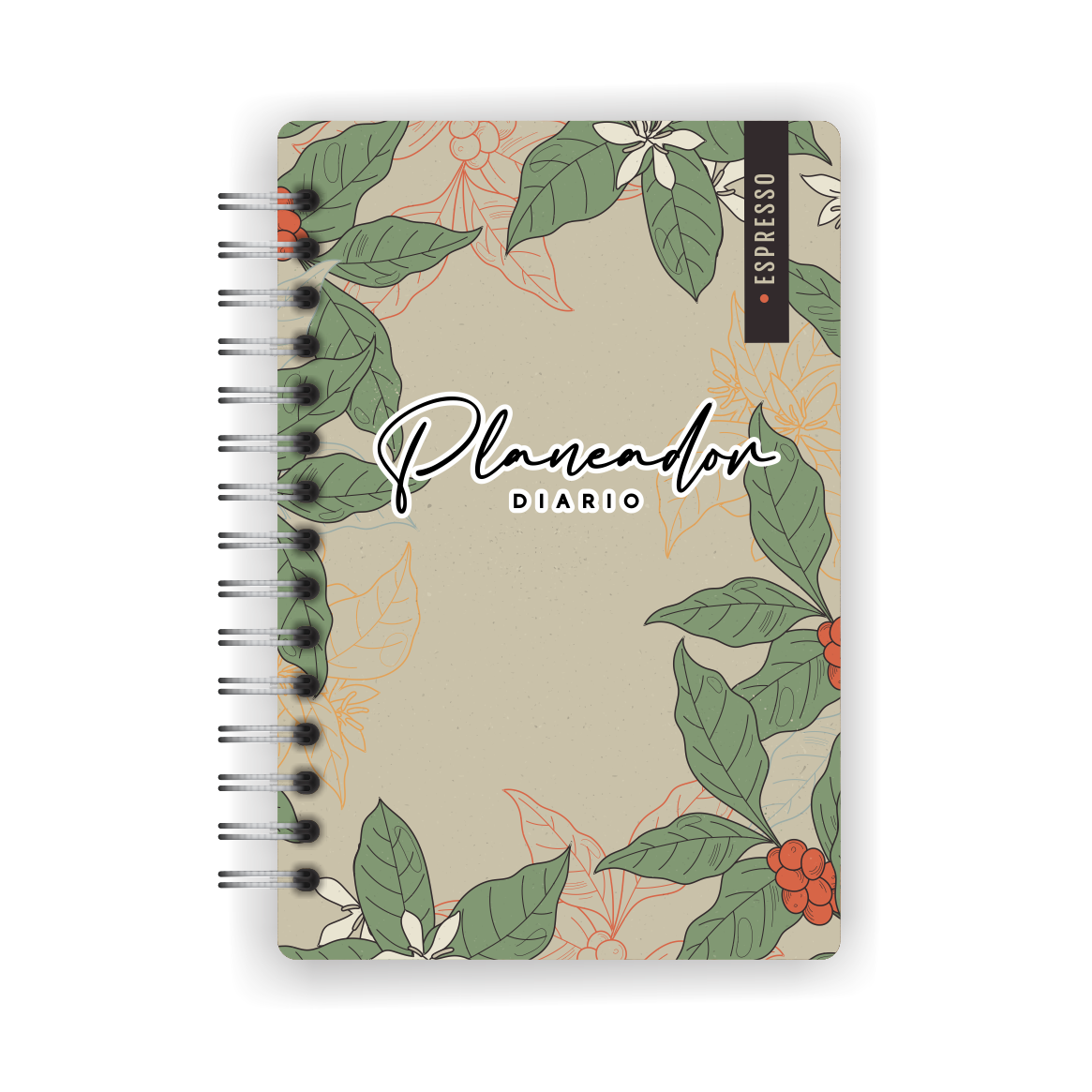 Planeador diario madera Color | Café |