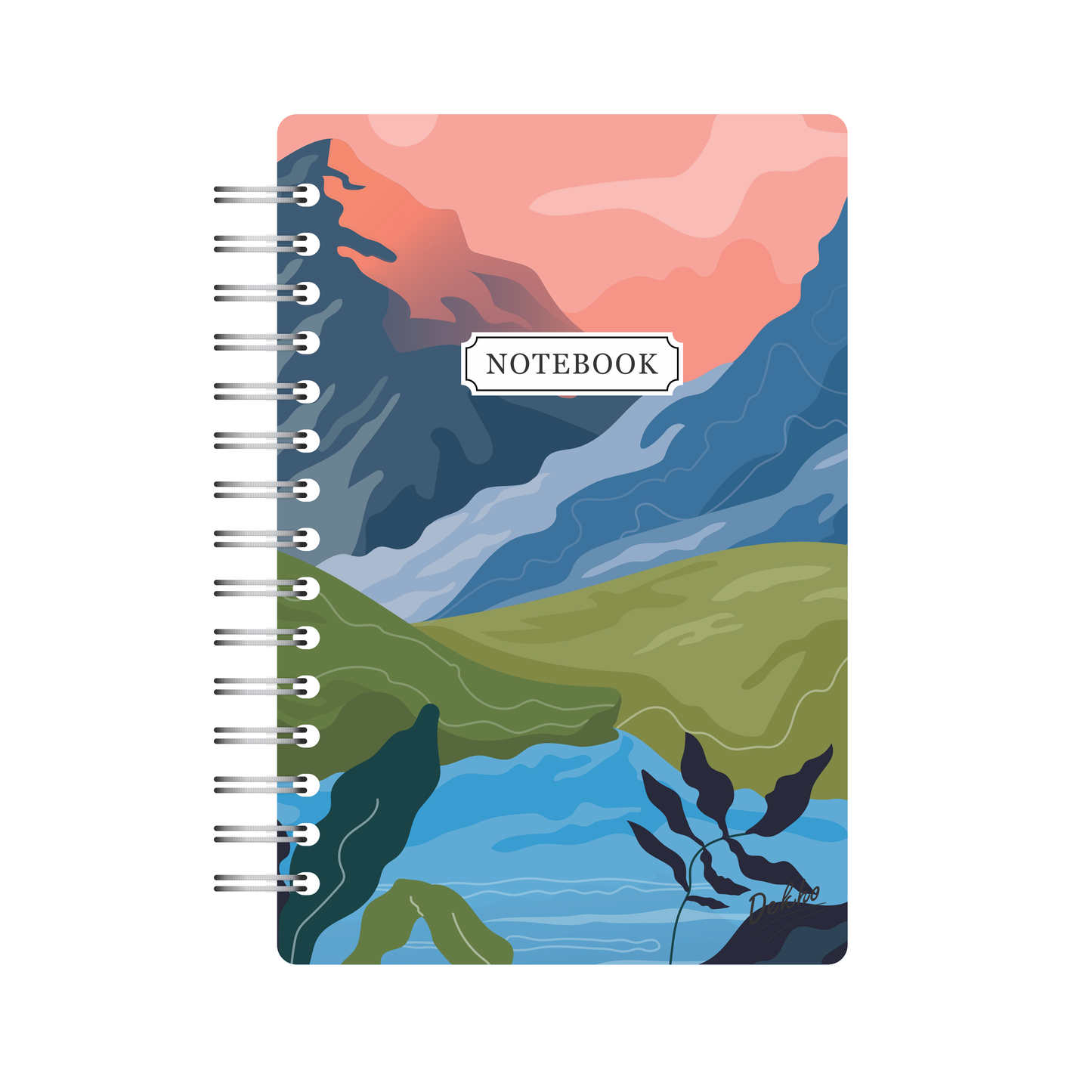 Cuaderno de Madera Color | Ocaso |
